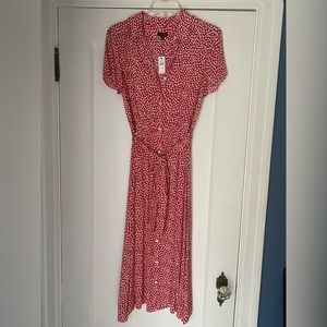 Brand new red dress from Talbots.